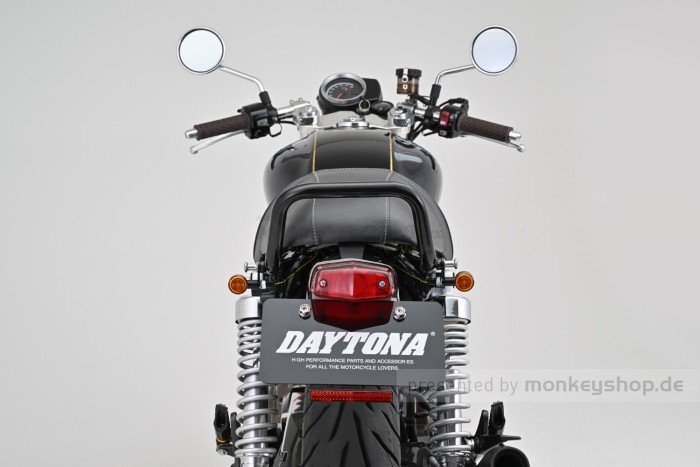 Daytona D-Light SOL2 LED-Blinker Paar (schwarz matt / orange)