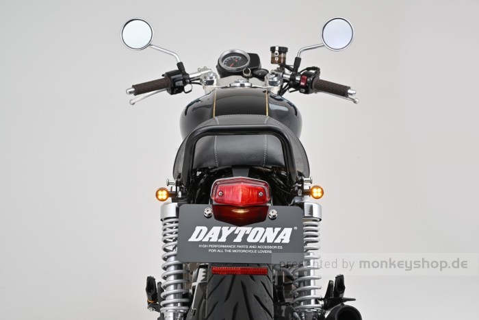 Daytona D-Light SOL2 LED-Blinker Paar (schwarz matt / smoke)