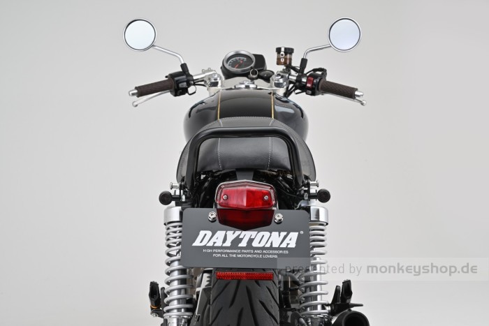 Daytona D-Light SOL2 LED-Blinker Paar (schwarz matt / smoke)