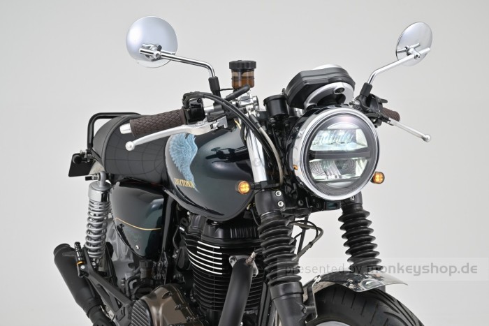 Daytona D-Light SOL2 LED-Blinker Paar (schwarz matt / smoke)