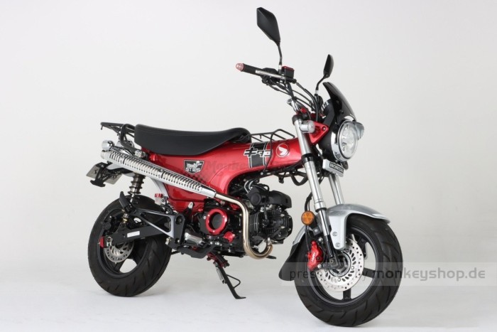 Kitaco Auspuffanlage Edelstahl poliert f. Dax 125 JB04