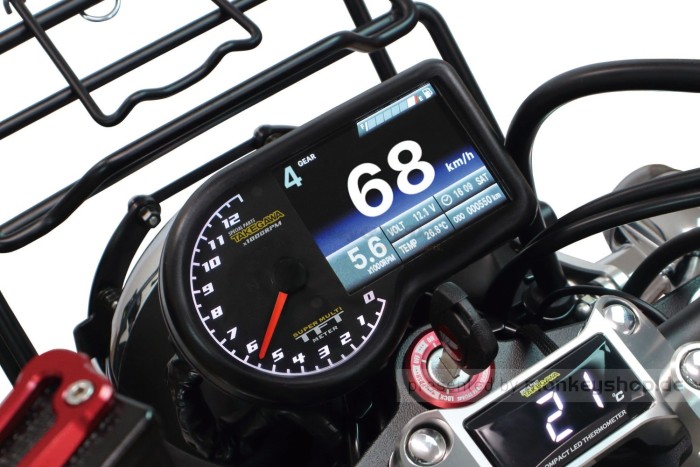 Takegawa Kombi Instrument Tachometer Super Multi TFT Meter f. Dax 125 JB04