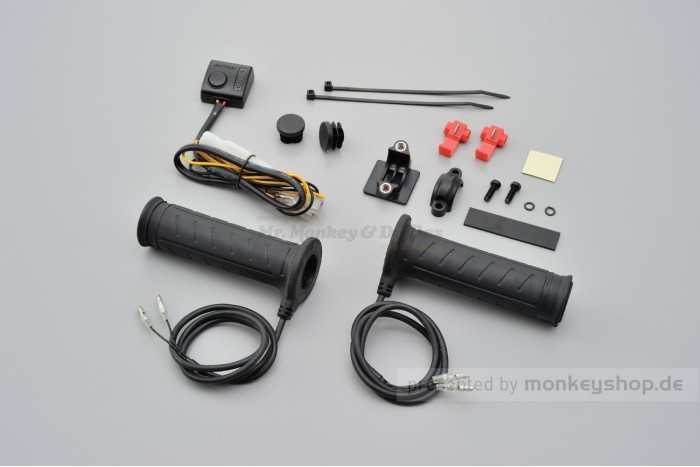 Daytona Heizgriffe Griffheizung 4-stufig 7/8" offenes Ende