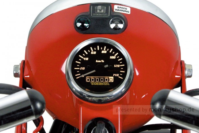 Takegawa D-Type Tachometer schwarz