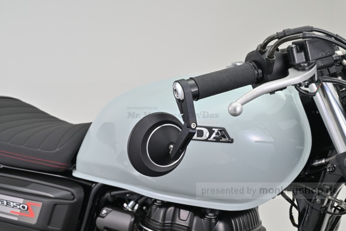 Daytona "RING" Lenkergewichte Set Aluminium CNC chrom 14-19mm