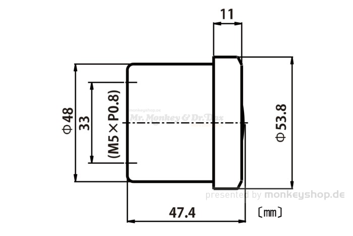 Daytona "VELONA48" Drehzahlmesser 9000 RPM, 3-farbig, schwarz
