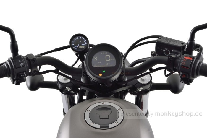Daytona Montagesatz Velona 48 Drehzahlmesser f. Honda Rebel CMX 500 (2017-2024)