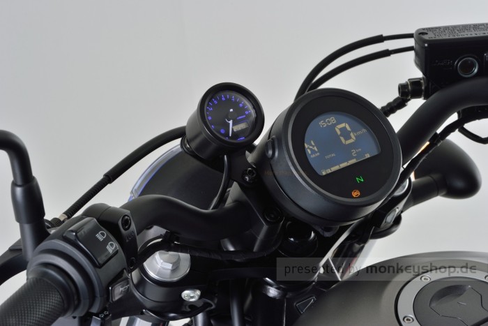 Daytona Montagesatz Velona 48 Drehzahlmesser f. Honda Rebel CMX 500 (2017-2024)