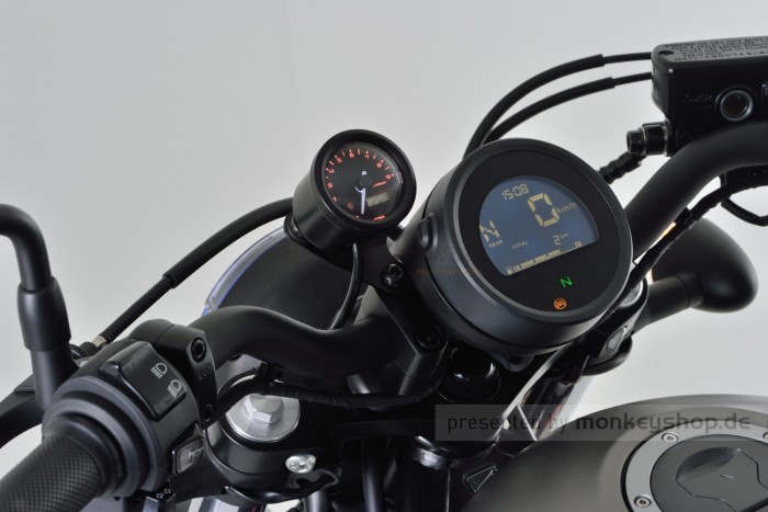 Daytona Montagesatz Velona 48 Drehzahlmesser f. Honda Rebel CMX 500 (2017-2024)