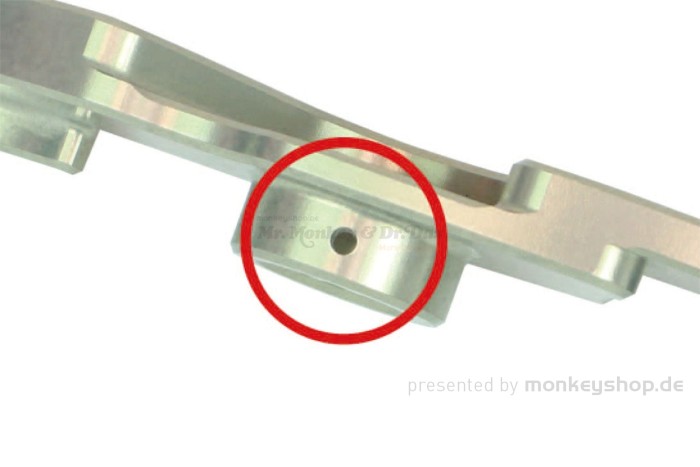 Takegawa verstärkter Aluminium Steuerkettenspanner f. Monkey 125 JB03 + MSX 125 JC92 + Super Cub 125 JA58