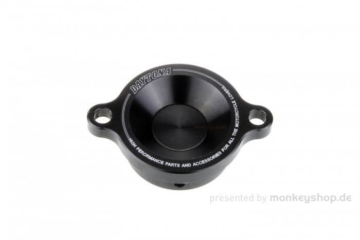 Daytona Deckel Ölfilter schwarz inkl. O-Ring f. ANIMA 4V