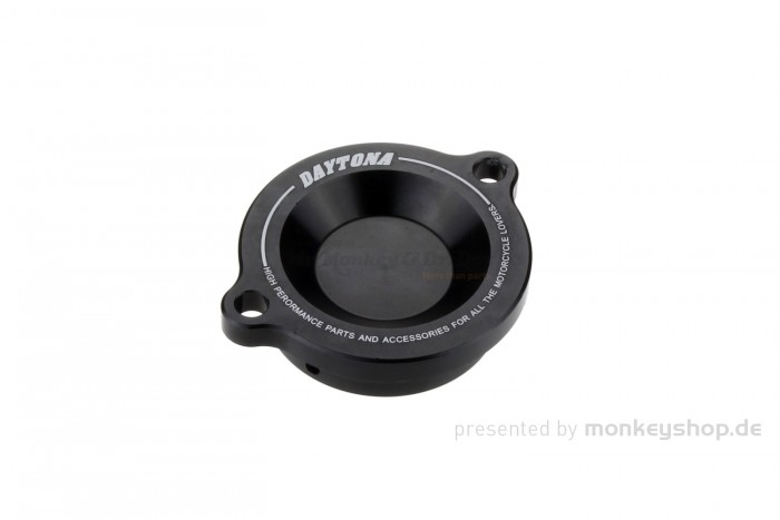 Daytona Deckel Ölfilter schwarz f. Daytona 2V