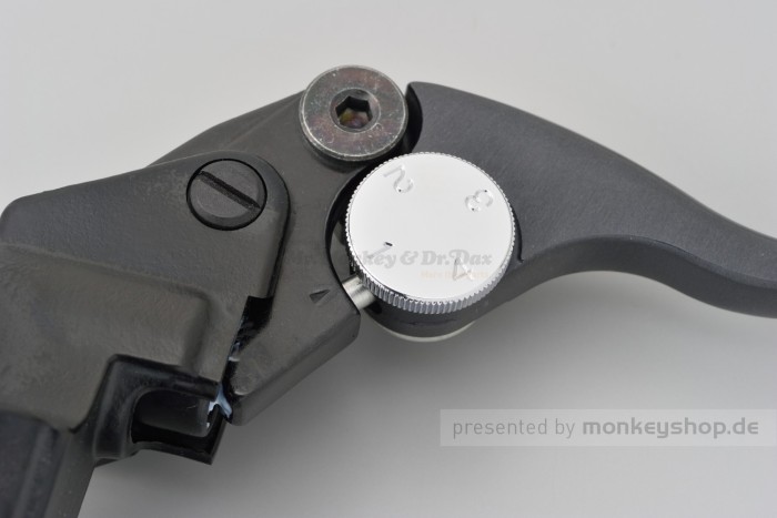 Daytona Nissin Bremspumpe schwarz kurz einstellbar hydraulisch 11 mm