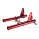 Honda Gabeloberteil Gabelbrücke Monkey 12 Volt candy ruby red R-4C