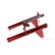 Honda Gabeloberteil Gabelbrücke Monkey 12 Volt candy ruby red R-4C