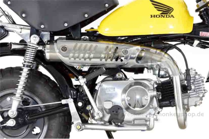 Takegawa Z-Style Edelstahl Auspuffanlage Typ 1 f. Monkey 50 + Gorilla