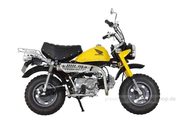 Takegawa Z-Style Edelstahl Auspuffanlage Typ 1 f. Monkey 50 + Gorilla