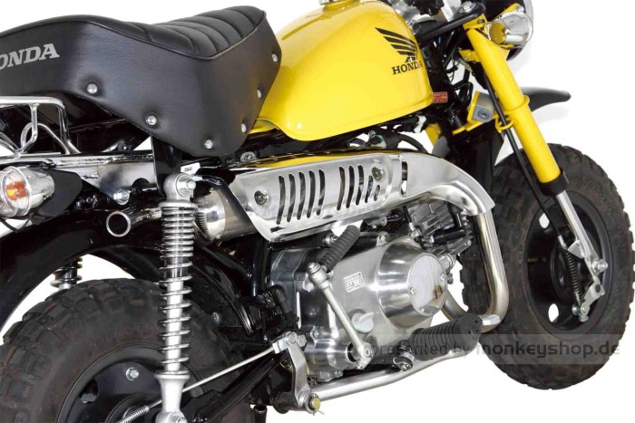 Takegawa Z-Style Edelstahl Auspuffanlage Typ 1 f. Monkey 50 + Gorilla