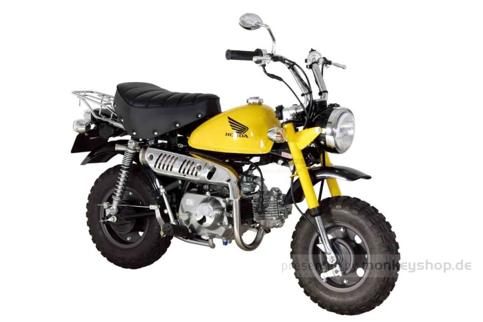 Takegawa Z-Style Edelstahl Auspuffanlage Typ 1 f. Monkey 50 + Gorilla