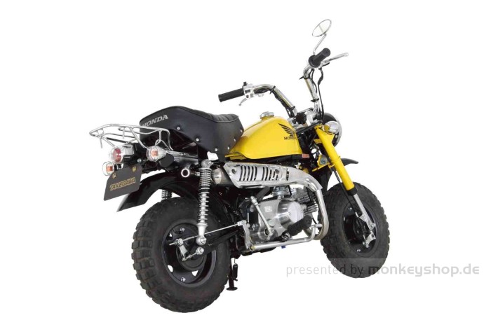 Takegawa Z-Style Edelstahl Auspuffanlage Typ 1 f. Monkey 50 + Gorilla