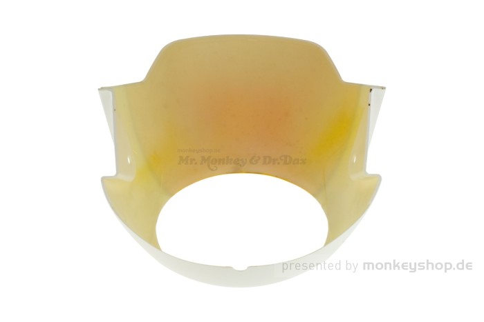 Lampen Scheinwerfer Maske Windshield Visier gelb weiß f. Monkey 125