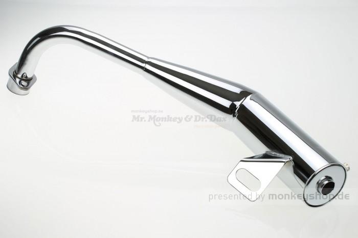 Auspuffanlage untenliegend