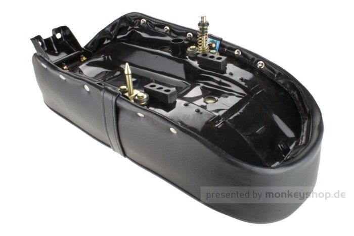 Sitzbank schwarz f. Dax 12V + Replika