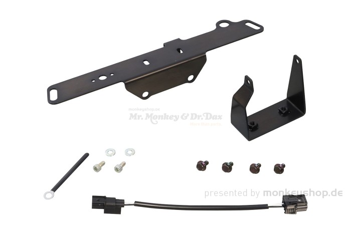 Kitaco Halterung Verkleidung Montage Zubehör f. UNI Sportluftfilter MSX 125 JC61 JC75