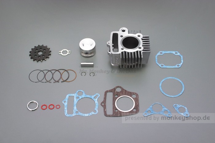 Daytona Big Bore Zylinder Kit 88 cc 12 Volt mit 49cc Aufschrift