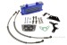Ölkühler Kit 3-reihig blau inkl. Anschlussplatte + Montagematerial f. Monkey Z50 + Gorilla + Dax 50 70