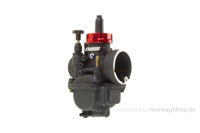 Nibbi PE24 Vergaser schwarz rot