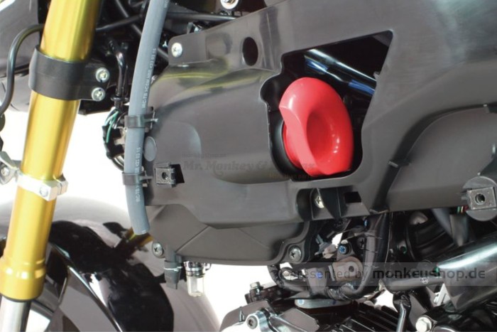 Takegawa Abdeckung Cover Deckel Luftfiltergehäuse mit 15% gr. Volumen f. Honda MSX 125 JC92