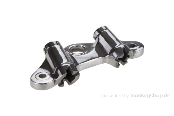 Klapplenker Aufnahme Gabel Brücke Bock Knochen Set Aluminium poliert mit Stahlkern f. Z50A + Dax 6V
