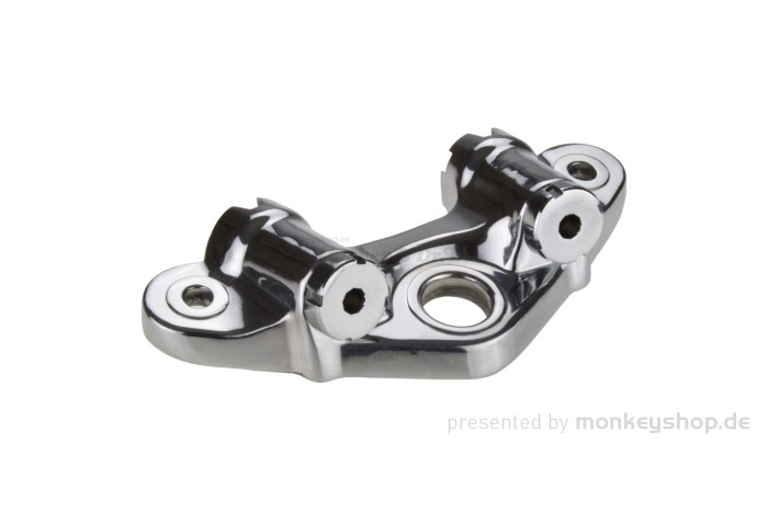 Klapplenker Aufnahme Gabel Brücke Bock Knochen Set Aluminium poliert mit Stahlkern f. Z50A + Dax 6V