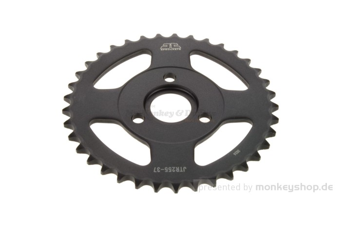 Kettenrad 37T schwarz hinten f. Monkey Z50 + Gorilla