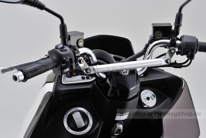 Daytona Lenker Mehrzweckhalterung silber f. PCX 125 + MSX 125 JC61