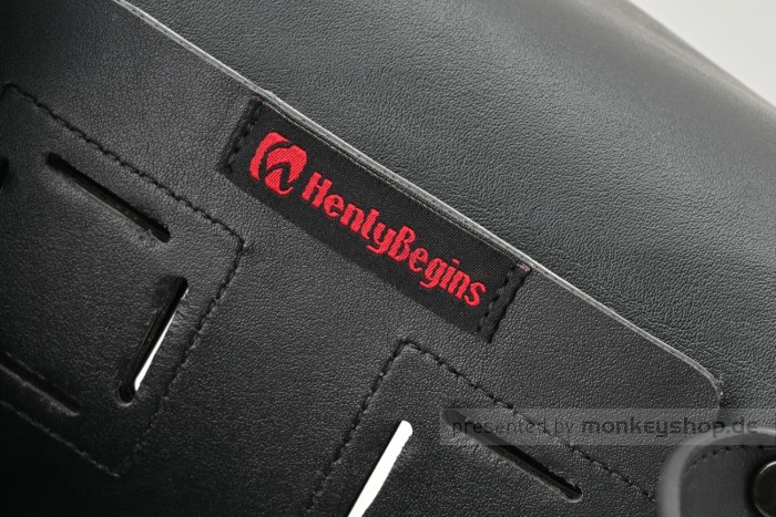 Henly Begins Tasche Leder 10 Liter schwarz DHS-35 f. CL 500 + Rebel CMX 500