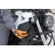 Henly Begins Tasche Leder 10 Liter schwarz DHS-35 f. CL 500 + Rebel CMX 500