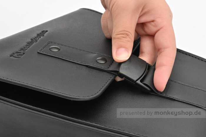 Henly Begins Tasche Leder 10 Liter schwarz DHS-35 f. CL 500 + Rebel CMX 500