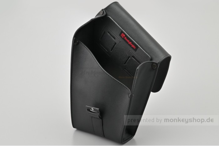 Henly Begins Tasche Leder 10 Liter schwarz DHS-35 f. CL 500 + Rebel CMX 500