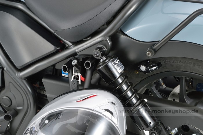 Daytona Helm Halter Schloss abschließbar f. Rebel CMX 500