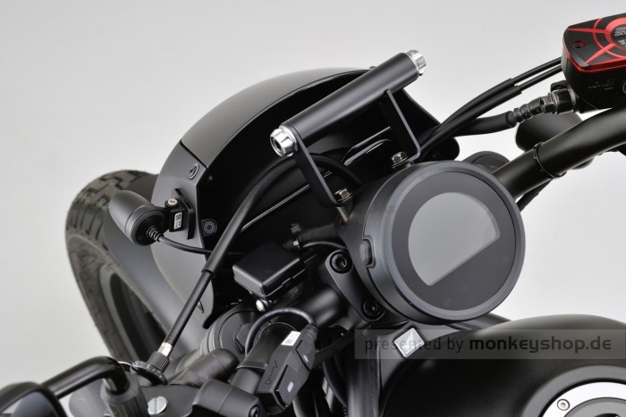 Daytona Mehrzweckhalterung Strebe schwarz f. Rebel CMX 500