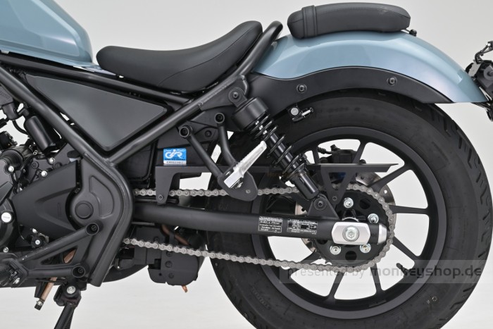 Daytona Kettenschutz matt schwarz f. Rebel CMX 500 + CL 500