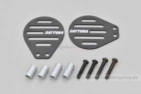 Daytona Abdeckung Drosselklappe Stahl schwarz matt f. GB350 GB350S (2021-2023)
