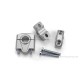 Raximo Lenkererhöhung Riser 30mm silber Aluminium CNC mit ABE f. 22,2mm Lenkeraufnahmen