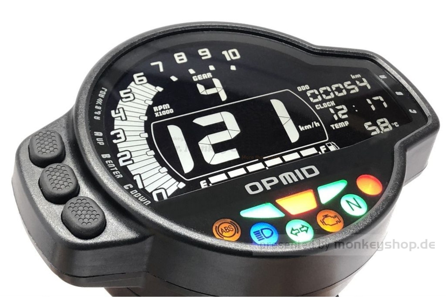 OPMID OP MULTI METER 未使用品モンキー125JB02. OPMID OP-Multimeter Kombi Instrument Tachometer Drehzahlmesser f