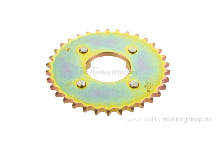 Kettenrad 34T Dax CY ZB XL SS 50 CUB Chaly hinten