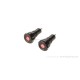 Sitzbank Schrauben Befestigung Aluminium CNC schwarz rot f. Monkey 125