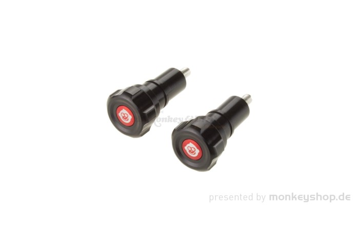 Sitzbank Schrauben Befestigung Aluminium CNC schwarz rot f. Monkey 125