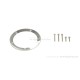 Einfassung Tankdeckel Ring Aluminium silber eloxiert f. Monkey 125